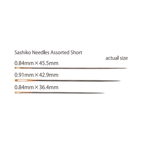 tulip sashiko needles short
