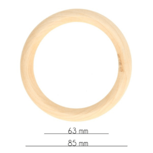 drevený kruh 5 ks rôzne veľkosti
