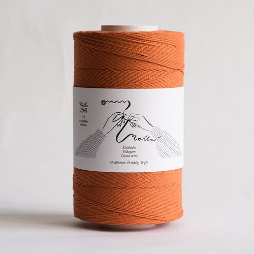 molla mills priadza 18 ply - dusty red