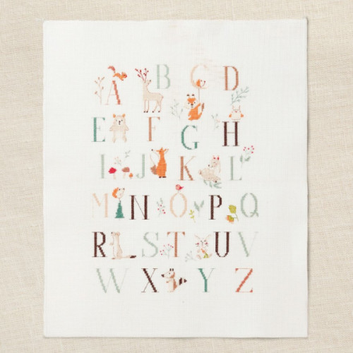 dmc gift of stitch - sada na vyšívanie abeceda zvieratká