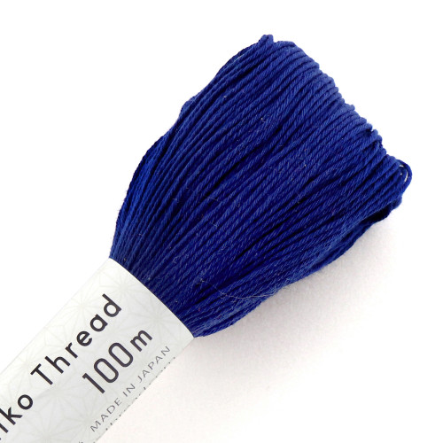 sashiko niť olympus 100 m viac farieb - 119 cobalt blue