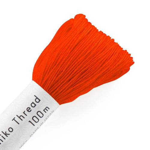 sashiko niť olympus 100 m viac farieb - 135 bright orange